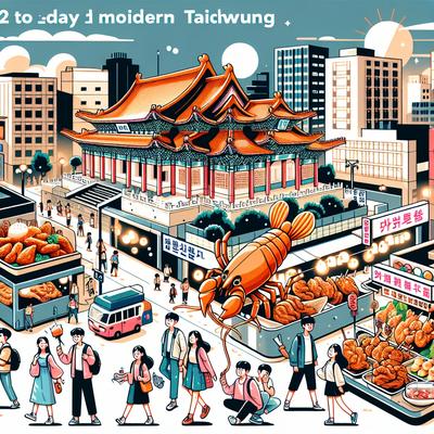 타이중에서의 1박2일 미식 탐험과 야시장 필수코스